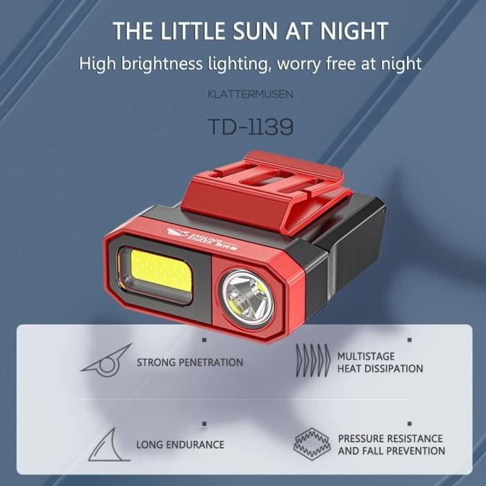 1 pièce Lampe ontale multifonction avec source lumineuse