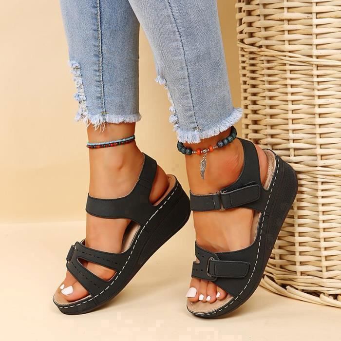 Sandale avec semelle epaisse deals