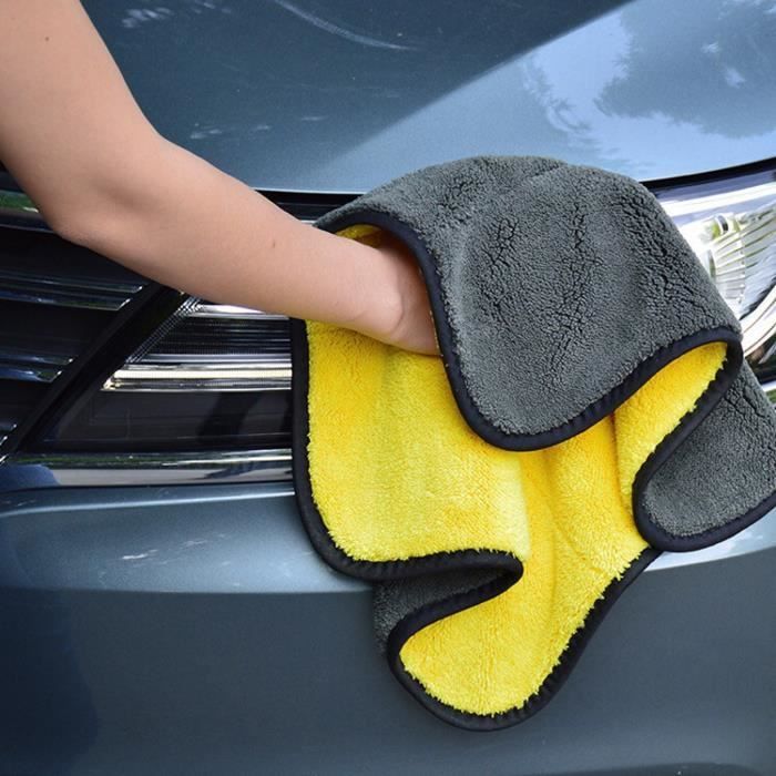 Lot De 5 Chiffons Microfibre DTYGUIXE - Super Absorbants, Séchage Rapide Pour Voiture Et Nettoyage Maison