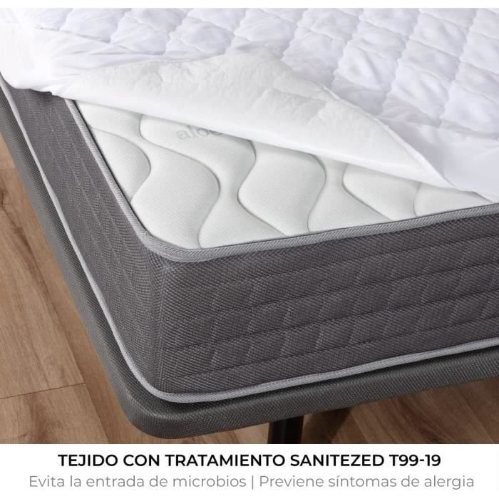 Protèg Matlas 160x200 Cm | Alès Imprméabl T Micro Rspirant | Soupl T Silnciux | Lavabl à 90°C Au Millur Prix