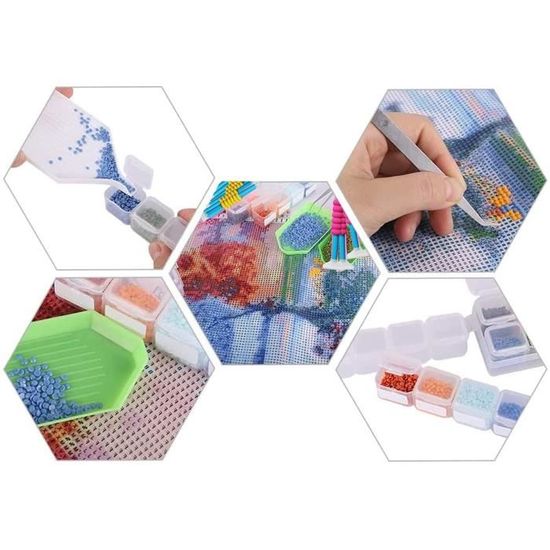 Outils Et Accessoires De Broderie Diamant, 27 Pcs Diamond