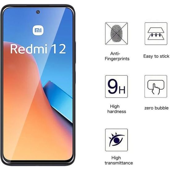 Lot De 3 Verres Trempés 9H Pour Xiaomi Redmi - Anti-rayures, Anti-choc, Transparent