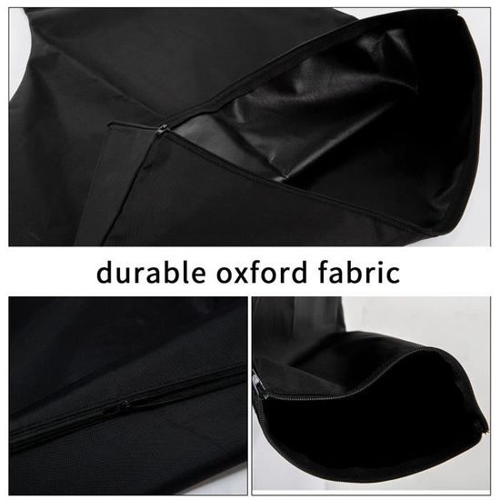 2 Sacs De Rechange Universels Pour Aspirateur/souffleur De Feuilles - 60x44 Cm, Collier 35 Cm (noir) - 9
