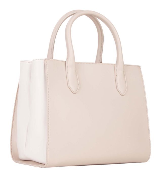 Sac Shopper VALENTINO Pie Re En Polyuréthane Beige – Shopping Bag Pratique Et Tendance
