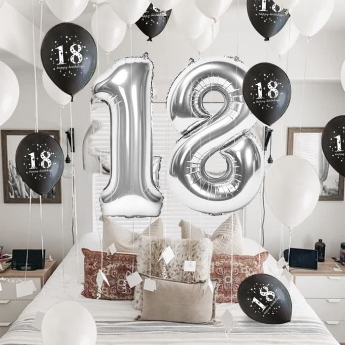 yosiio Decoration Anniversaire 18 Ans Garçon, 18 Ans Anniversaire yosiio Decoration Anniversaire 18 Ans Garçon, 18 Ans Anniversaire