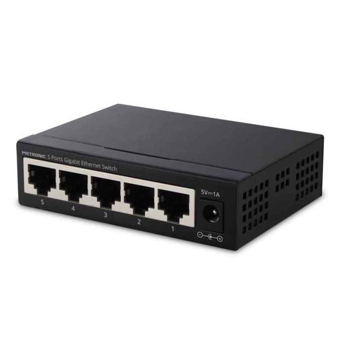 Switch RJ45 Gigabit Ethernet 5 ports - Cdiscount Informatique