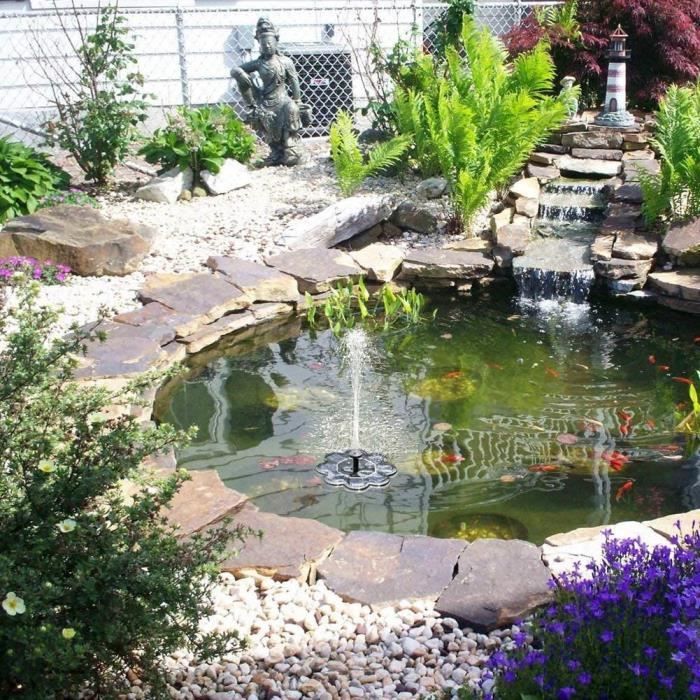Pompe pour bassin extérieur et jardin aquatique