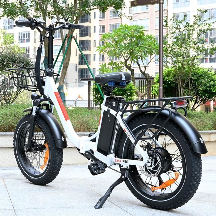 Vélo électrique pliable BAOLUJIE DZ2030 Moteur 500W Batterie 48V 16AH Shimano 7 vitesses