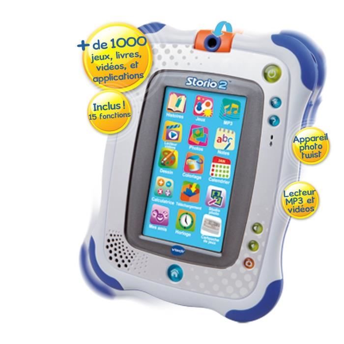 VTECH Tablette STORIO MAX 7 bleue pas cher 