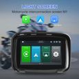 5 pouces tactile extérieur IPX7 étanche navigateur de moto Portable externe Support spécial CarPlay et Android Auto-3