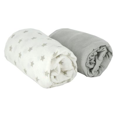 Drap Housse Berceau 83x50 Cm Bio Blanc à Prix