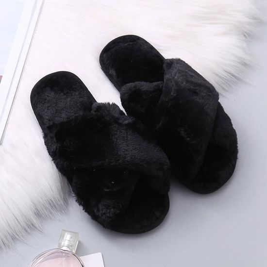 Générique Chaussons Fee Hoe Hiver, Pantoufle Chauds Confortable