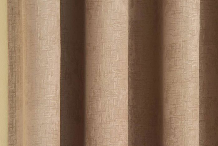 Tende decorative per la camera da letto con motivo verde tropicale