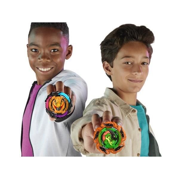 Beyblade Burst Rise Hypersphere : Set De Combat Vortex Intense Avec Arène Beystadium Personnalisable, Toupies Et Lanceurs - Dès 8 Ans