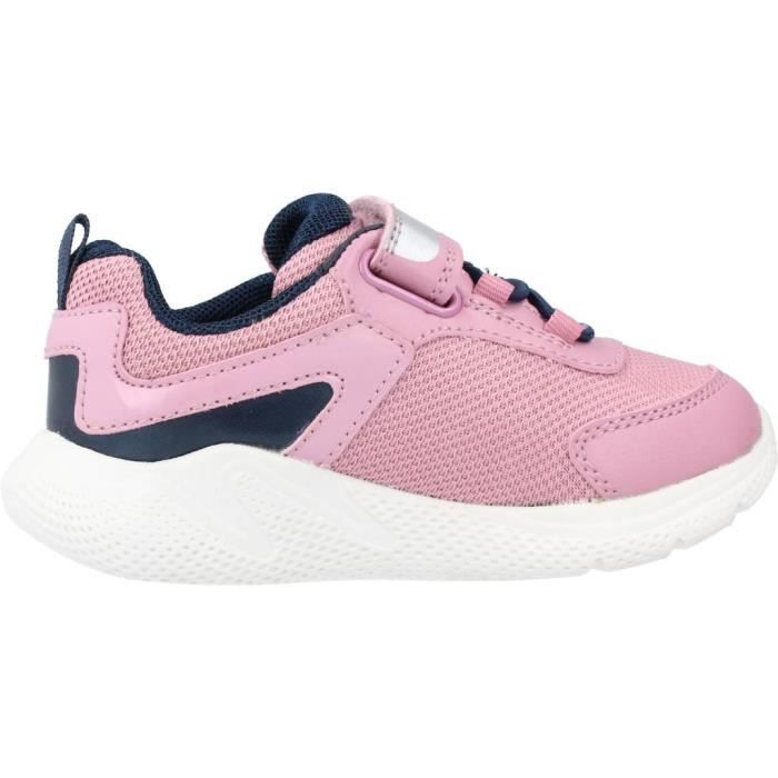 Basket Geox 125817 Rose 25 GEOX Fille Enfant Lacets Plat Rose Cdiscount Chaussures