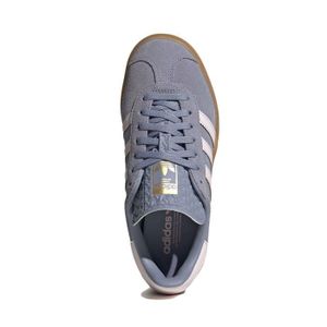 adidas gazelle silver green womens Baskets compensées noires sur noires main image 1