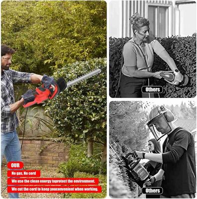 Taille-haie électrique, Sans Fil, Longueur De Coupe De 51 Cm, Moteur