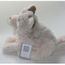 Histoire Dours Peluche Chien Loup Marron Chiné Beige 32 Cm