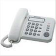 TÉLÉPHONE PANASONIC TÉLÉPHONE FIXE KX-TS520EX1W BLANC-0
