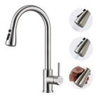 AIHOM Robinet de Cuisine avec Douchette Extensible Mitigeur Cuisine 3 Types de Jets Mitigeur Évier Rotatif 360° Robinetterie en Acier