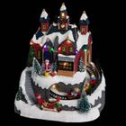 FEERIC LIGHT & CHRISTMAS Village de Noël Atelier et Train lumineux