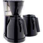 Cafetière filtre Easy Therm II MELITTA - 1050 W - 2ème verseuse - Noir