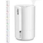 SEJOY humidificateur d’air bébé Ultrasonique 3.8L-Ultrasilencieux 30db-cadeau de Toussaint-Pour Spa, Massage, Maison, Bureau