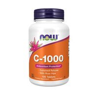 C-1000 100 com Sans saveur Now Foods Pack Nutrition Sportive