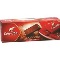 Côte d'Or Mignonnette Lait-Melk Chocolat pack de 120