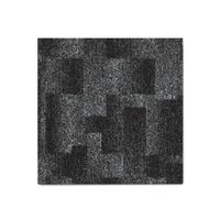 Dalles de moquette | Antistatiques et absorbant les sons | Santo | Noir | 50 x 50 cm