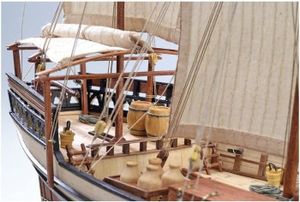 MAQUETTE DE BATEAU Maquette de bateau en bois Dhow Arabe Sultan Modèl