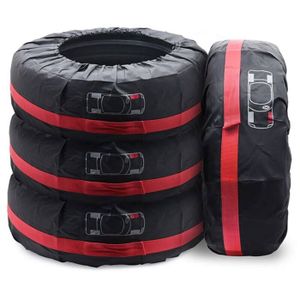 Housses Pneus Auto Couvre-Roue De Secours Couverture Universelle De Pneus De Animaux Qui Courent