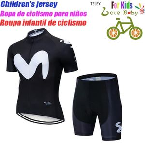 DÉCORATION DE VÉLO enfants Vélo ensemble - XS - Ensemble de maillot de cyclisme pour enfants, vêtements de vélo pour garçons, sé