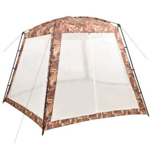 ABRI DE PLAGE MOH-Tente de piscine Tissu 500x433x250 cm Camouflage