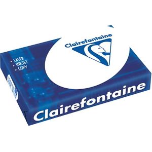 PAPIER IMPRIMANTE CLAIREFONTAINE RAMETTE CLAIRALFA BLANC A4 160G 250