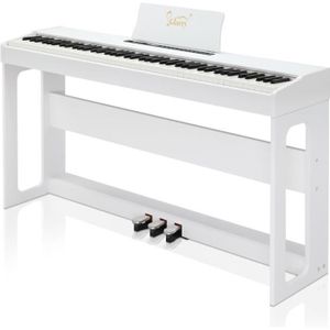 PIANO FCH - Piano numérique 88 touches avec vec support de meuble et casque audio pour musicien confirmé