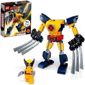 ASSEMBLAGE CONSTRUCTION LEGO Marvel Wolverine Mech Armor 76202 Kit de cons