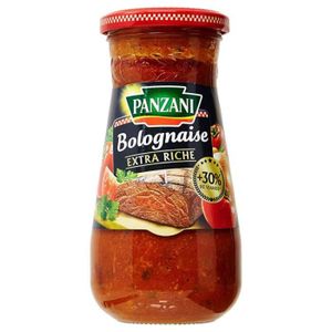 SAUCE CHAUDE Panzani Sauce Bolognaise Extra Riche