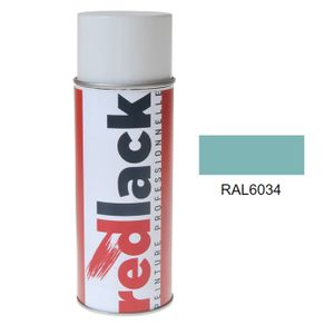 PEINTURE - VERNIS Redlack Peinture aérosol RAL 6034 Brillant multisupport