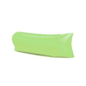 CANAPE GONFLABLE - FAUTEUIL GONFLABLE Green-1 Sac de couchage gonflable et pliable pour 