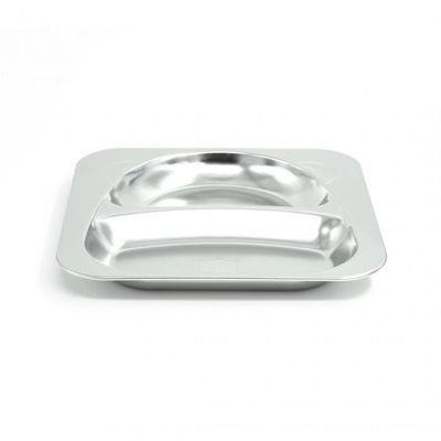 Lot De 8 Assiettes à Huîtres Inox Guy Degrenne - 6 Compartiments - Fabriqué France