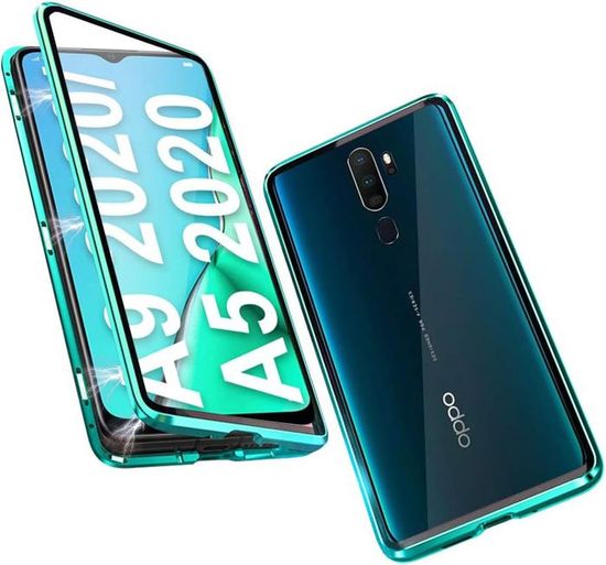 Coque silicone gel pour Oppo A5 2020 rouge