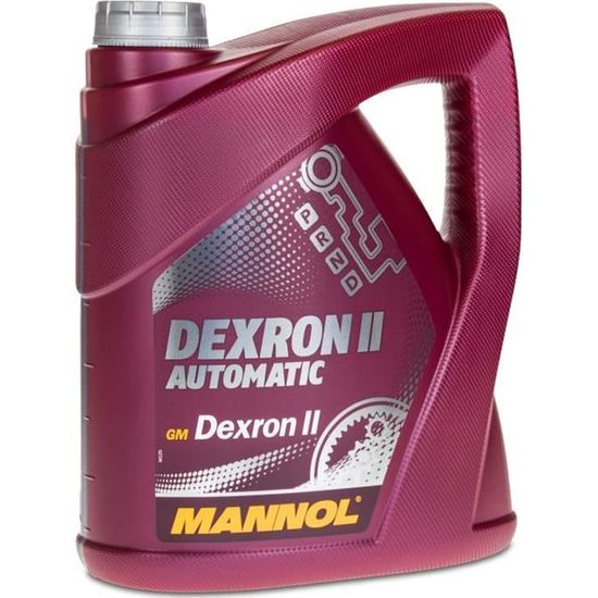 4 litres d'huile de transmission automatique MANNOL Dexron II D /