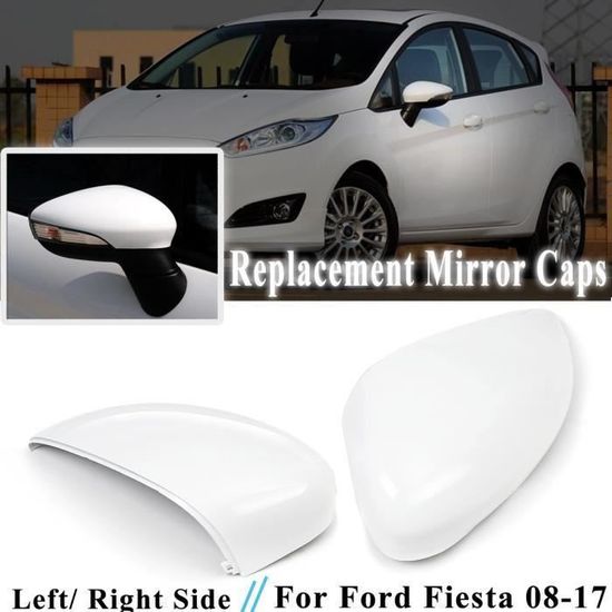 Coque De Rétroviseur Gauche ABS Noir Pour Citroën C3 (2016-2024) - Design Sportif, Remplacement Direct