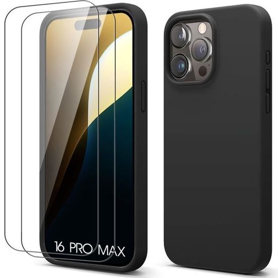 Coque IPhone 17 Pro Max Magnétique 5-en-1 – Avec 2 Verres Trempés Et 2 Protections Caméra, Transparente