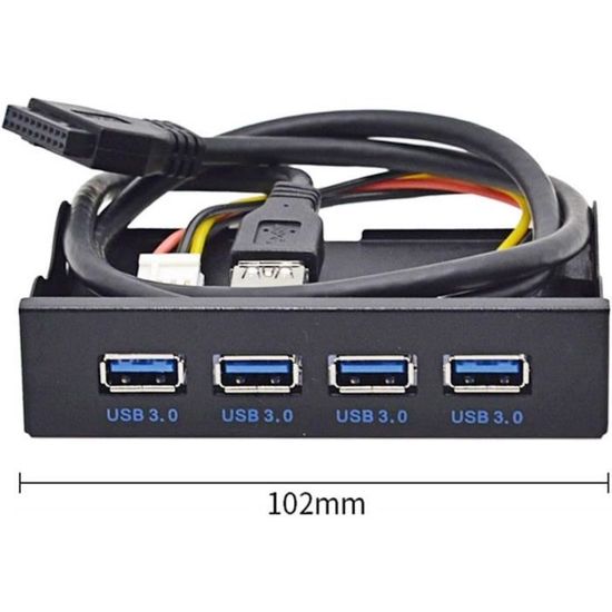 Carte USB 3.1 Type-E + Double Type-C PCI-E - ASM3142 VL822 - 10Gbps Panneau Avant