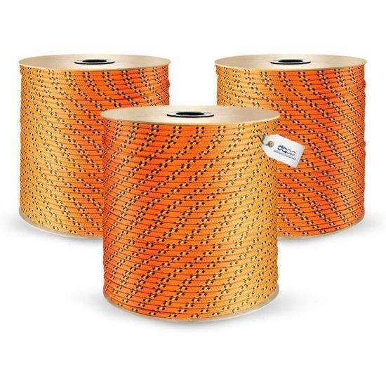 Corde Polypropylene | Orange | 100 Mètres | 4 Millimètres D'Épaisseur ...