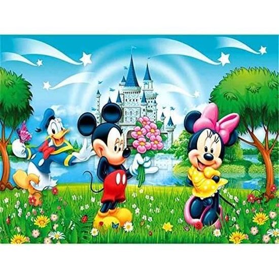Kit Diamond Painting 5D Canard 30x40cm - Loisir Créatif Adulte Avec Strass, Déco Murale DIY