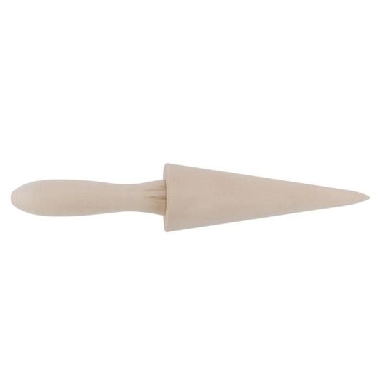Moule En Bois Pour Cornets De Crème Glacée - Outil Pâtisserie Pour Rouler Cônes Et Gaufres