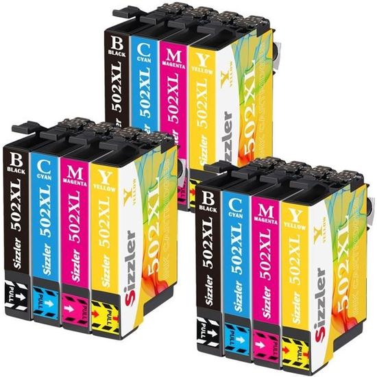 Cartouche encre Epson WF-2860 WF-2865 - Cartouche Epson 502 multipack XL